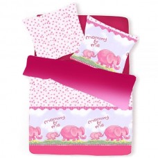 Постельное белье Balimena "Elefants Pink", Бязь, Балимена