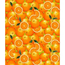 Полотенце вафельное "Апельсины", Хлопок, НордТекс