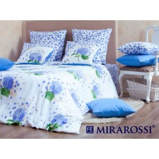 Постельное белье "Virginia" blue, Tocco Floreale , Перкаль, Mirarossi