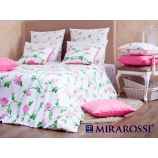 Постельное белье "Vittoria" pink, Tocco Floreale , Перкаль, Mirarossi