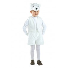 Карнавальный костюм "Медведь белый", Батик