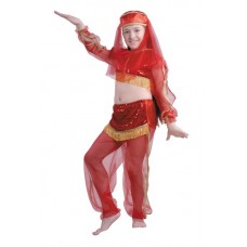 Карнавальный костюм "Жасмин" красная, Батик
